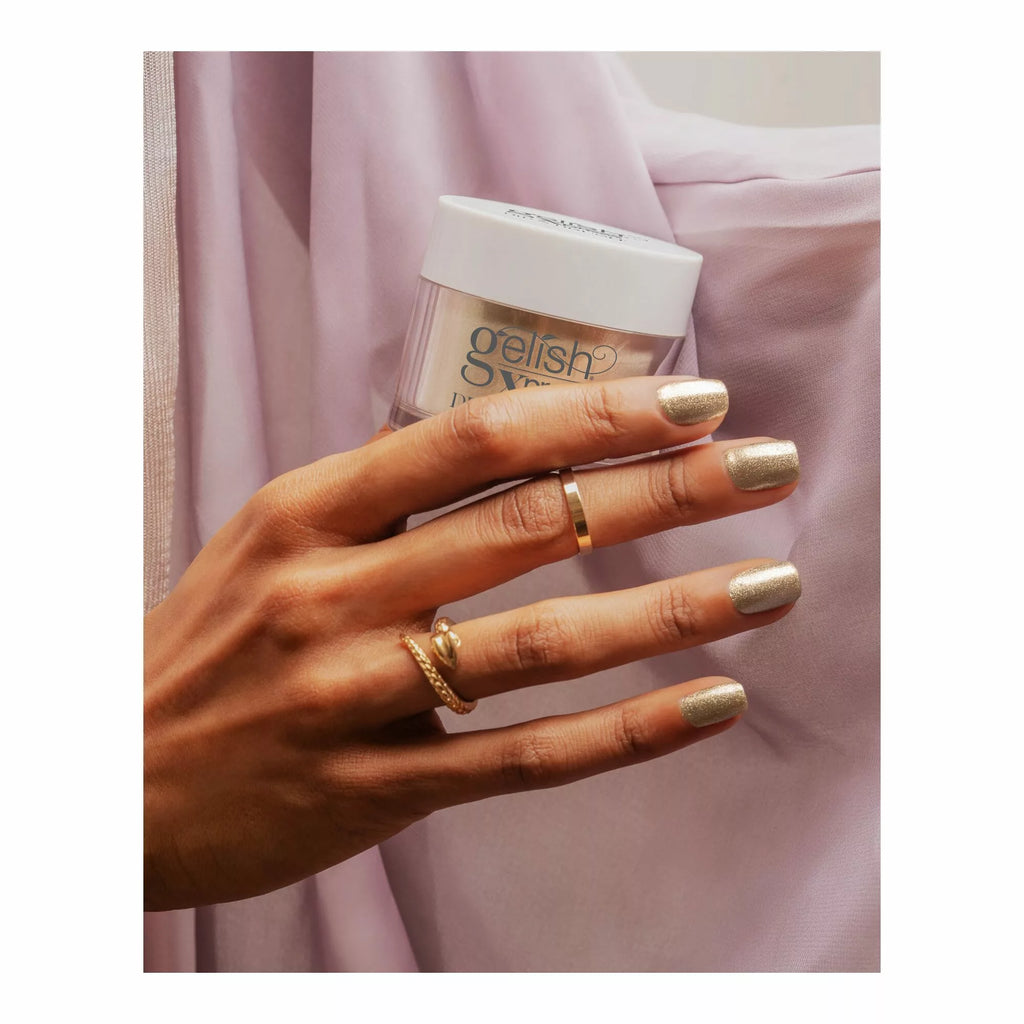 Gelish Xpress Dip N Brush Give Me Gold, 43g (1.5 Oz)