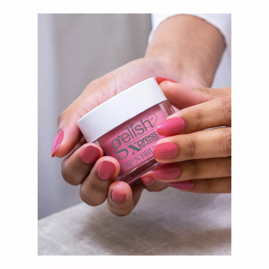 Gelish Xpress Dip N Brush Rose-Y Cheeks, 43g (1.5 Oz)