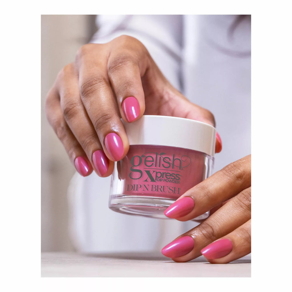 Gelish Xpress Dip N Brush Rose-Y Cheeks, 43g (1.5 Oz)