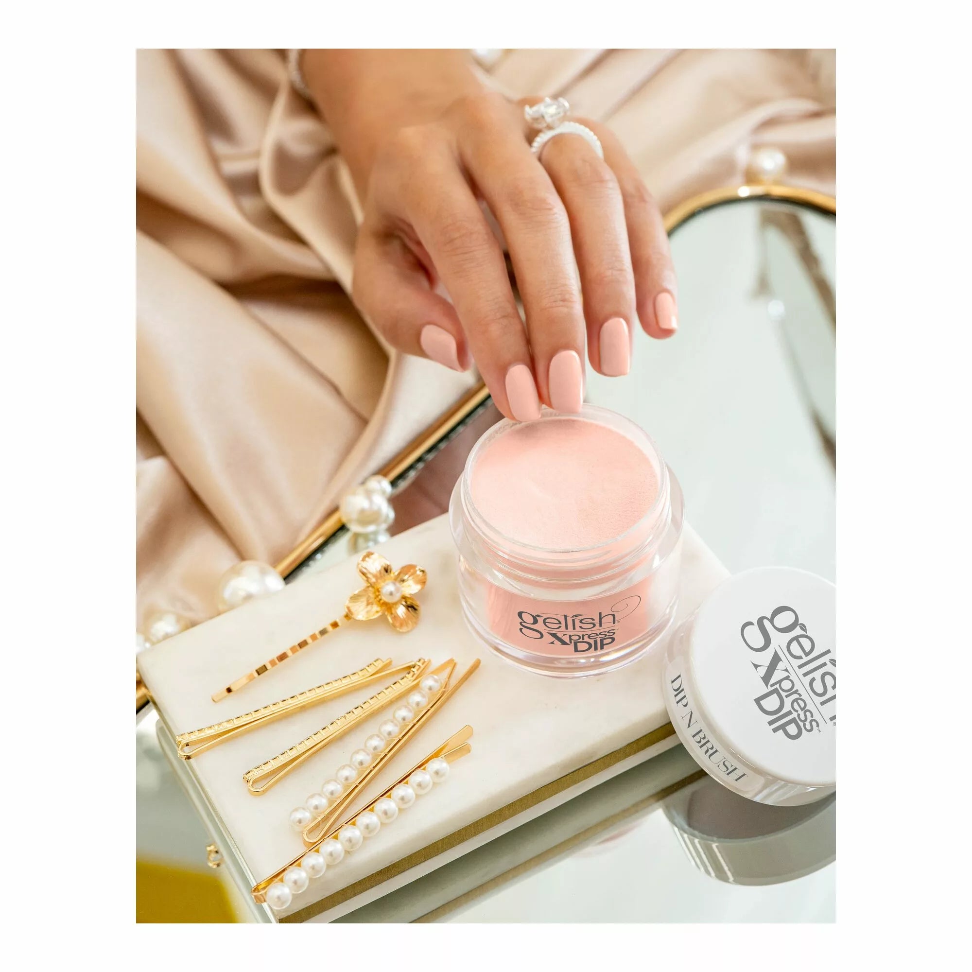 Gelish Xpress Dip N Brush Forever Beauty, 43g (1.5 Oz)