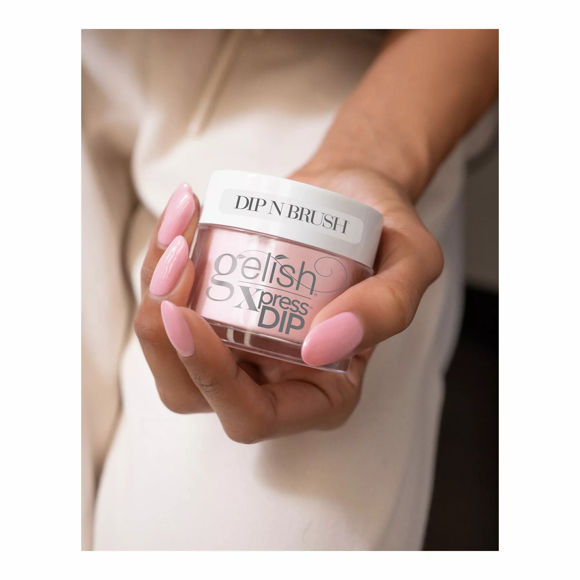 Gelish Xpress Dip N Brush Light Elegant, 43g (1.5 Oz)