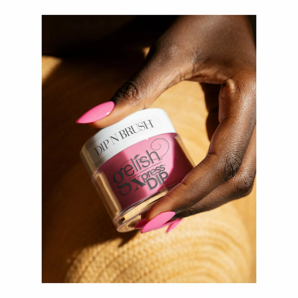 Gelish Xpress Dip N Brush Make You Blink Pink, 43g (1.5 Oz)