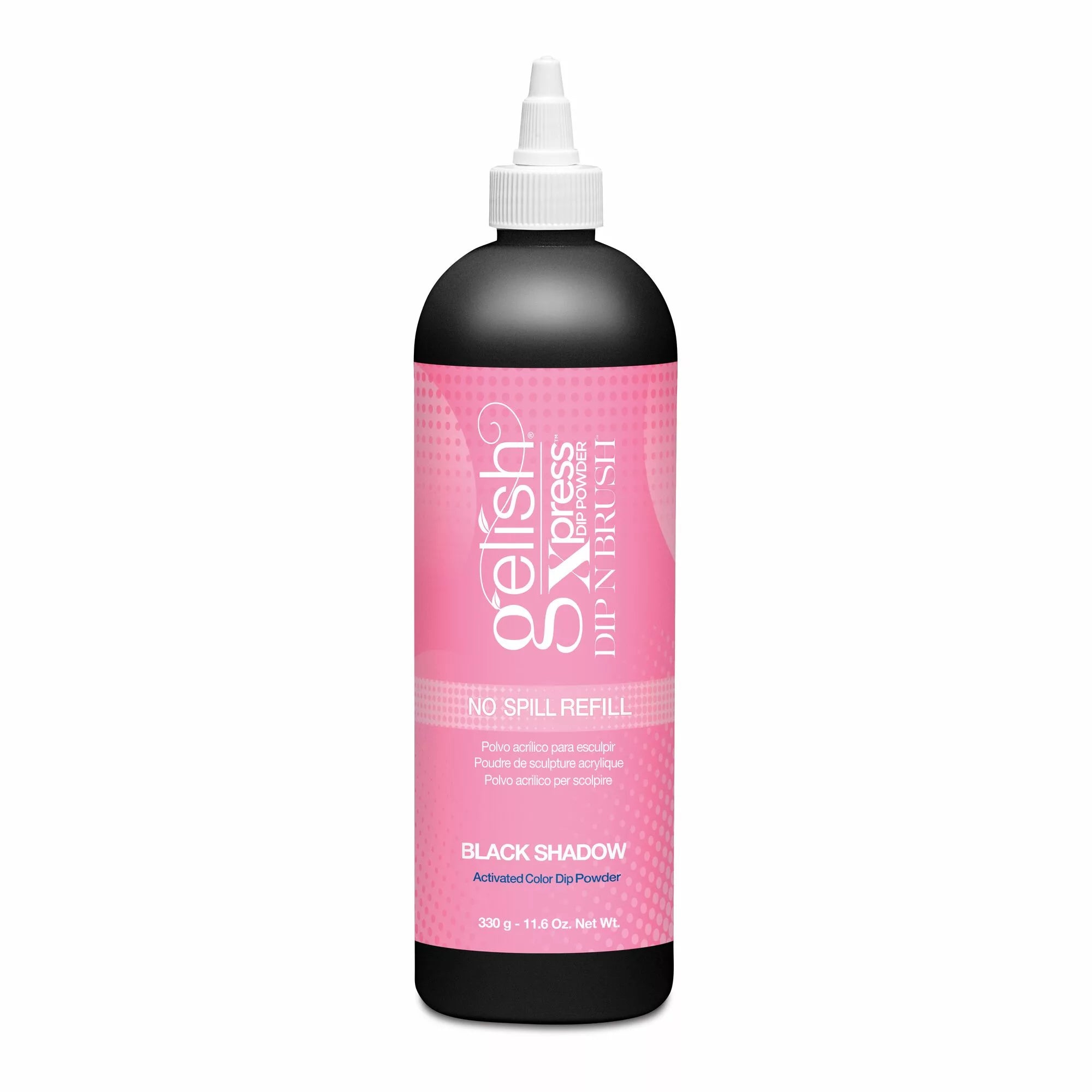 Gelish Xpress Dip N Brush No Spill Black Shadow, 330g