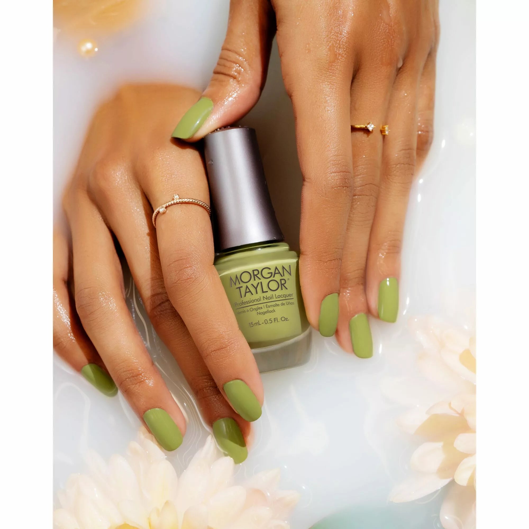 Morgan Taylor Nail Lacquer Leaf It All Behind, 0.5 oz
