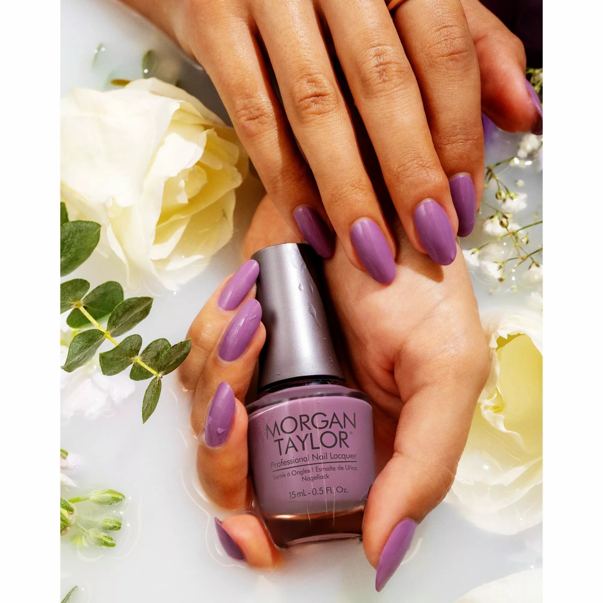 Morgan Taylor Nail Lacquer Malva, 0.5 oz