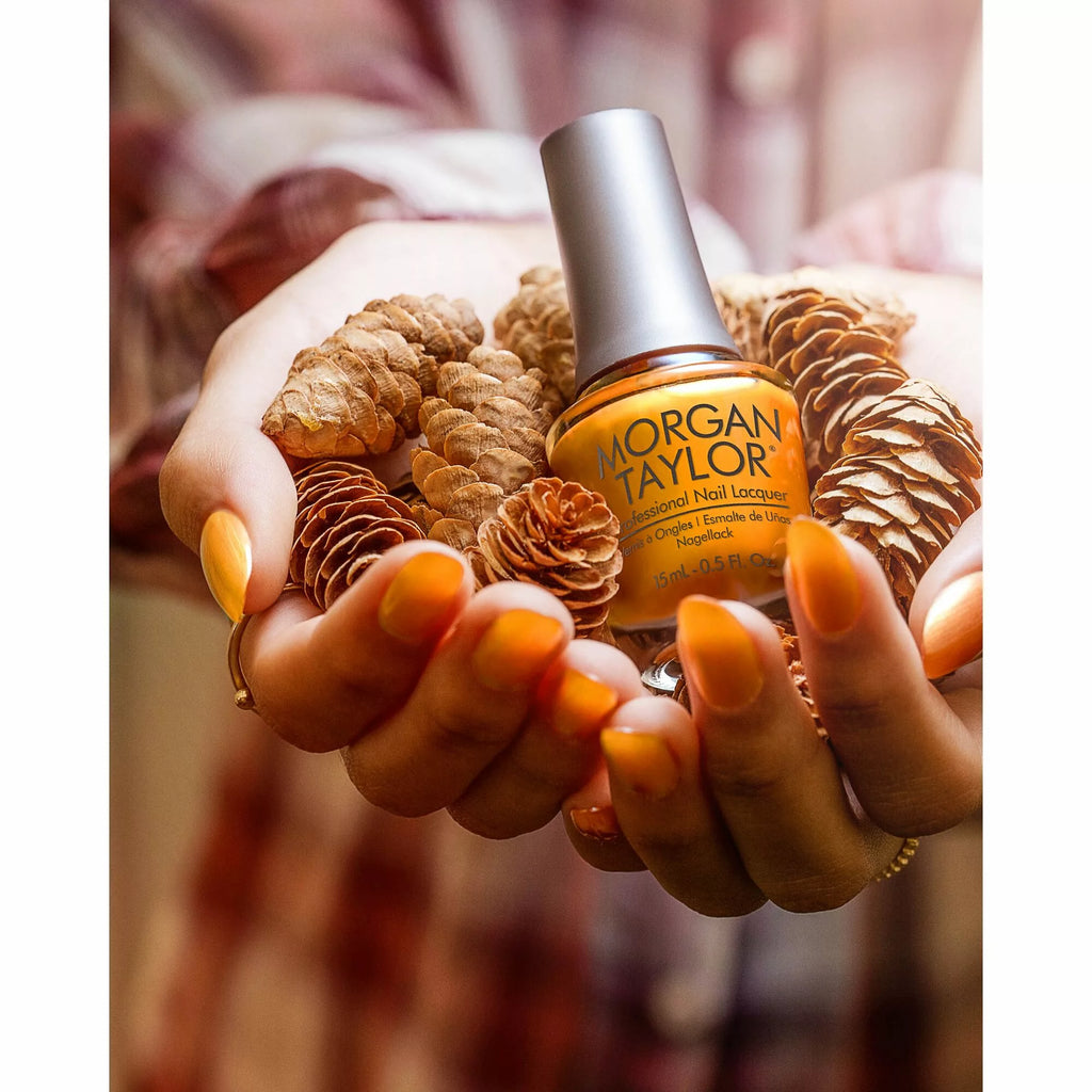 Morgan Taylor Nail Lacquer Golden Hour Glow, 0.5 oz