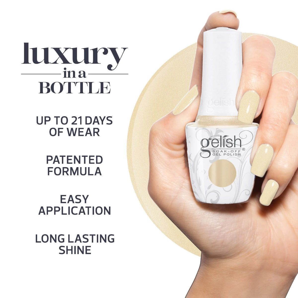 Gelish Soak-Off Gel Polish Sunburst Your Bubble, 0.5 oz
