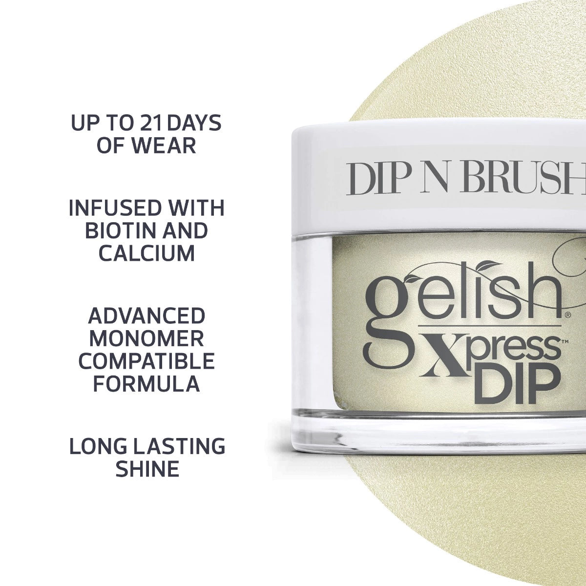 Gelish Xpress Dip N Brush Catching Some Glaze, 43g (1.5 Oz)