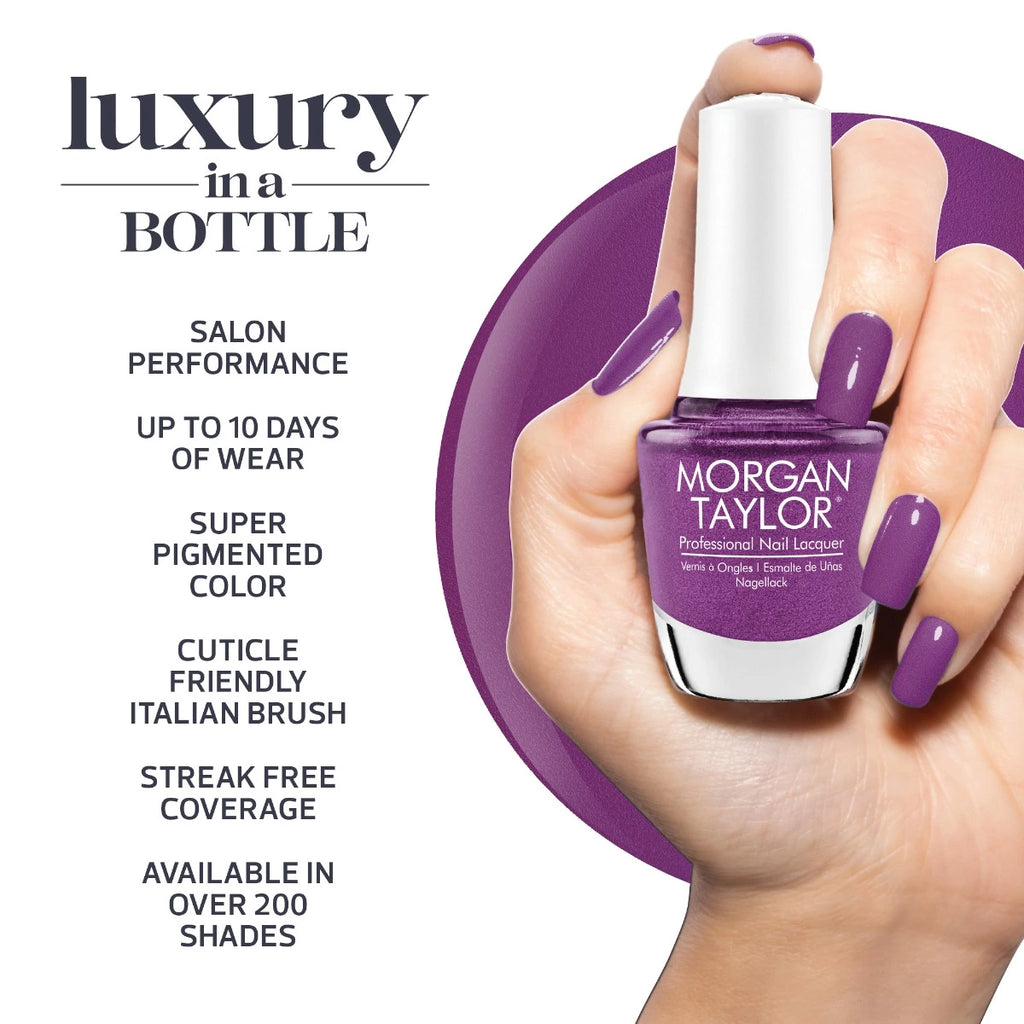 Morgan Taylor Nail Lacquer Berrylicious Bliss, 0.5 oz