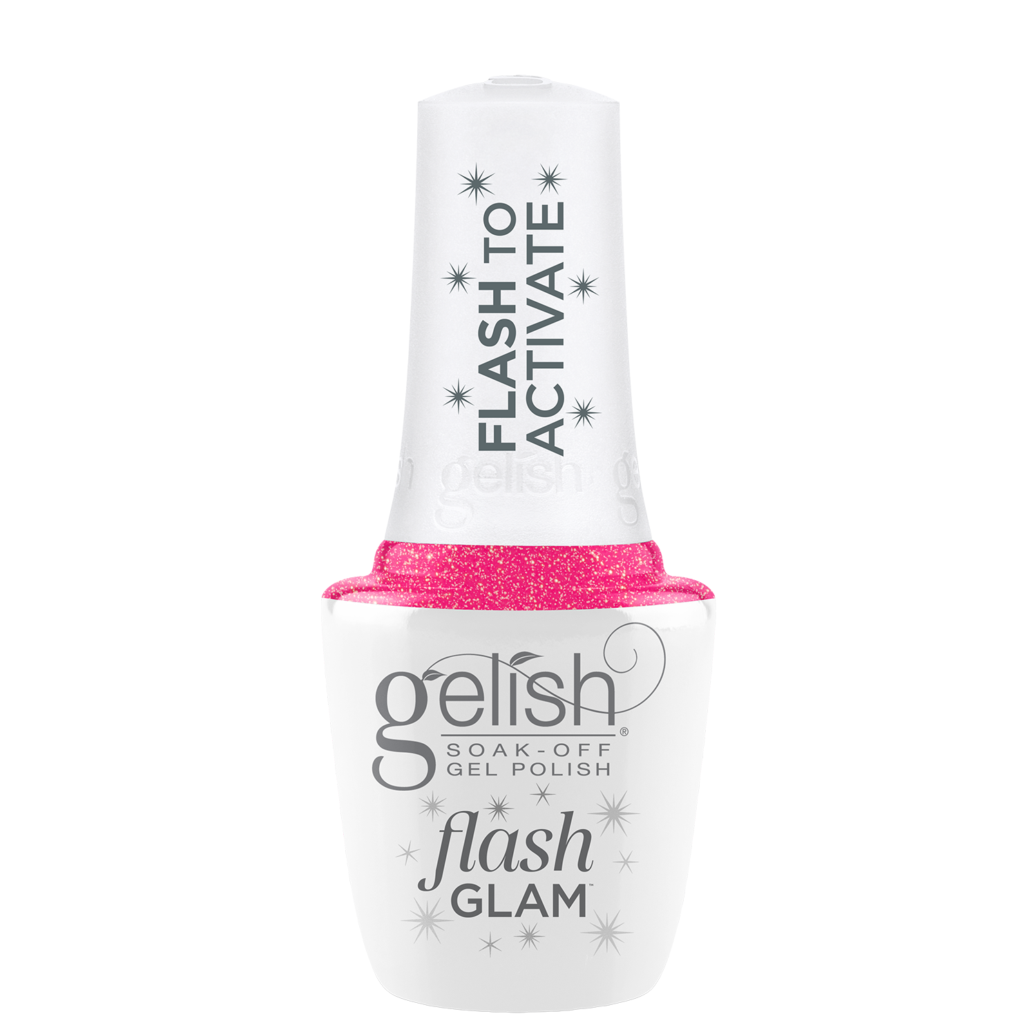 Gelish Flash Glam Pink-ture Day, 0.5 oz