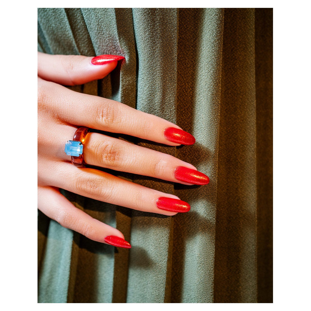 Morgan Taylor Nail Lacquer You Red My Mind, 0.5 oz