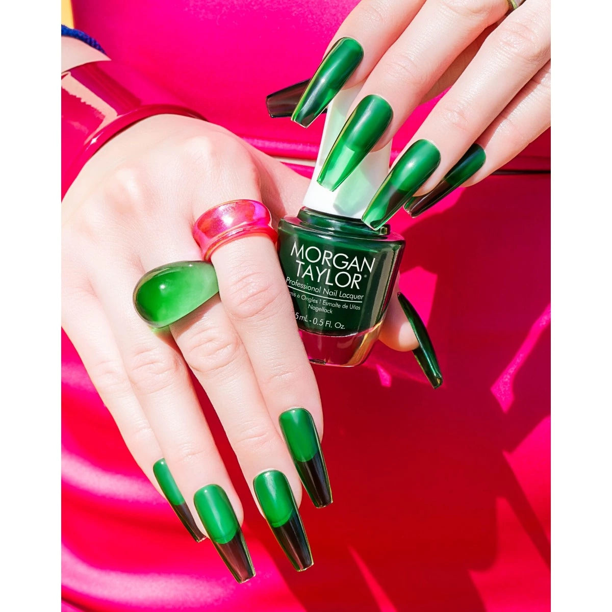 Morgan Taylor Nail Lacquer Big Bang Watermelon, 0.5 oz