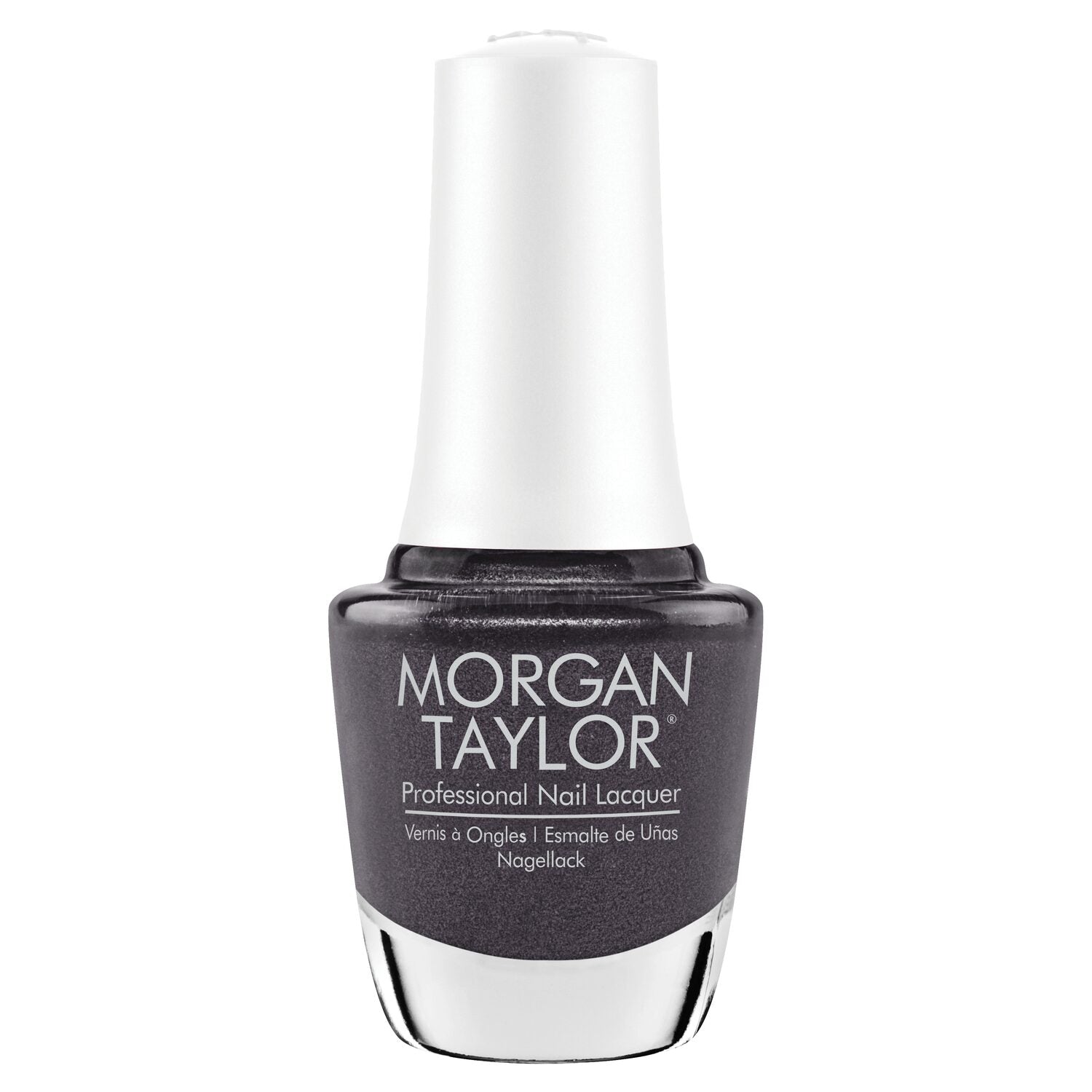 Morgan Taylor Nail Lacquer Steel The Attention, 0.5 oz