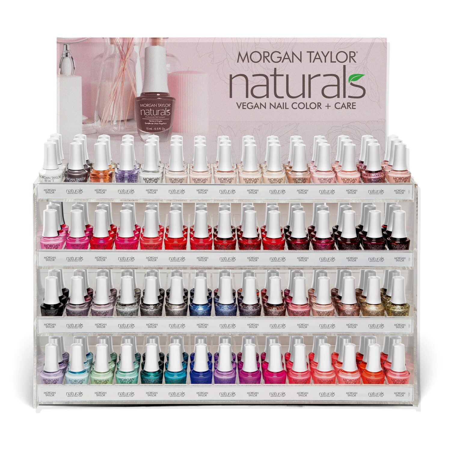 Morgan Taylor NATURALS - 360PC EMPTY DISPLAY