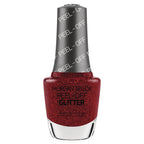 Morgan Taylor Rare As Rubies Peel-Off Glitter, 0.5 oz