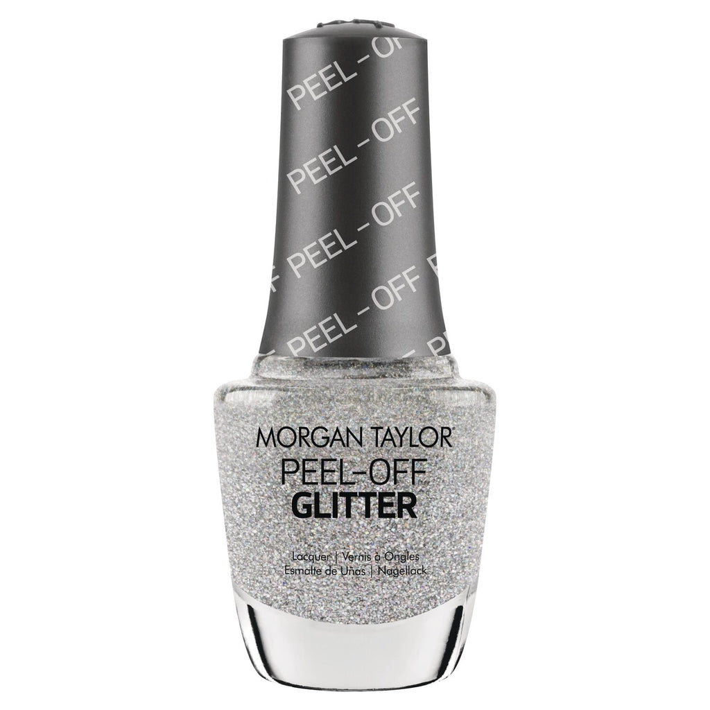 Morgan Taylor Fame Game Peel-Off Glitter, 0.5 oz