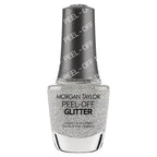 Morgan Taylor Fame Game Peel-Off Glitter, 0.5 oz