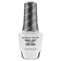Morgan Taylor Peel-Off Glitter Top Coat, 0.5 oz