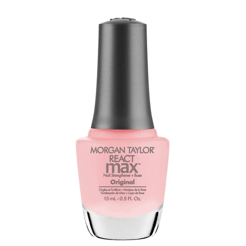 Morgan Taylor REACTmax Original Nail Strengthener and Extended Wear Base Coat, 0.5 oz.