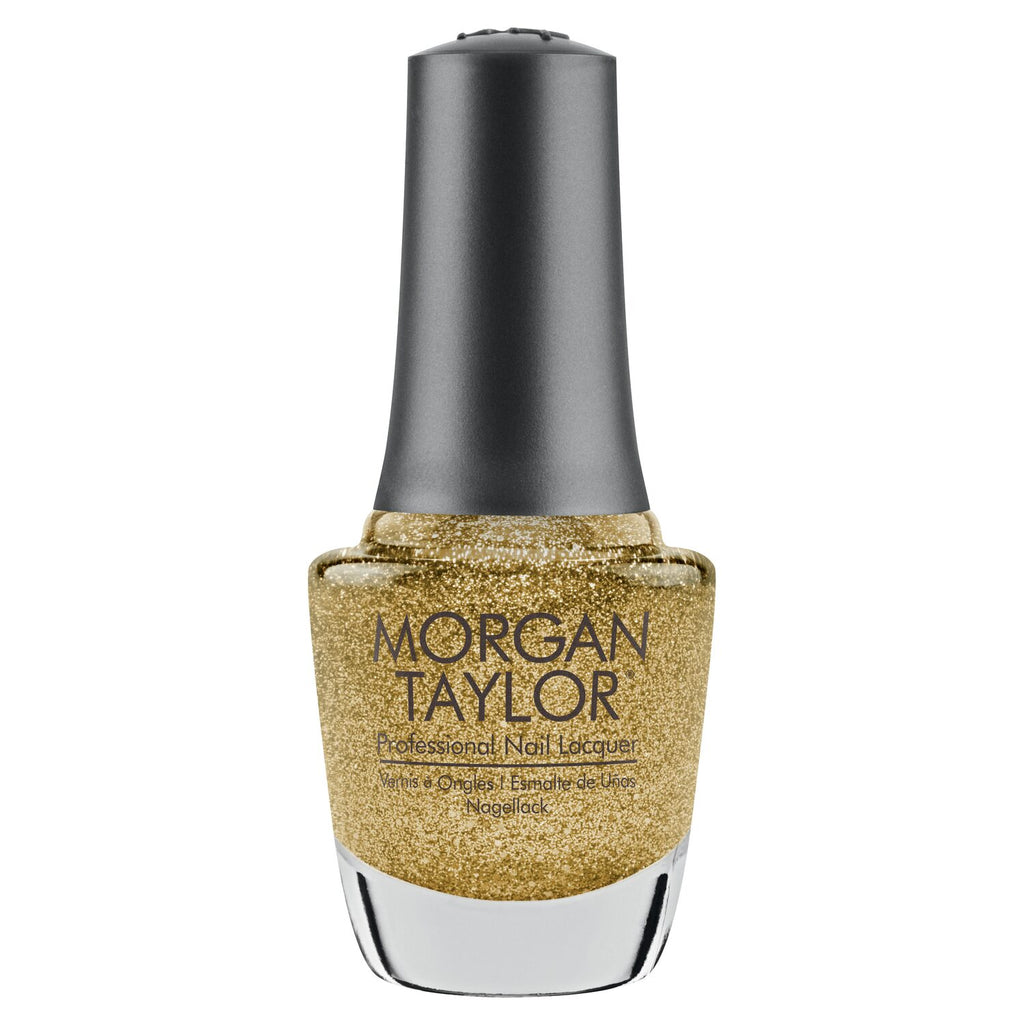 Morgan Taylor Nail Lacquer Glitter & Gold, 0.5 oz