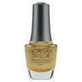 Morgan Taylor Nail Lacquer Glitter & Gold, 0.5 oz