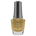 Morgan Taylor Nail Lacquer Glitter & Gold, 0.5 oz