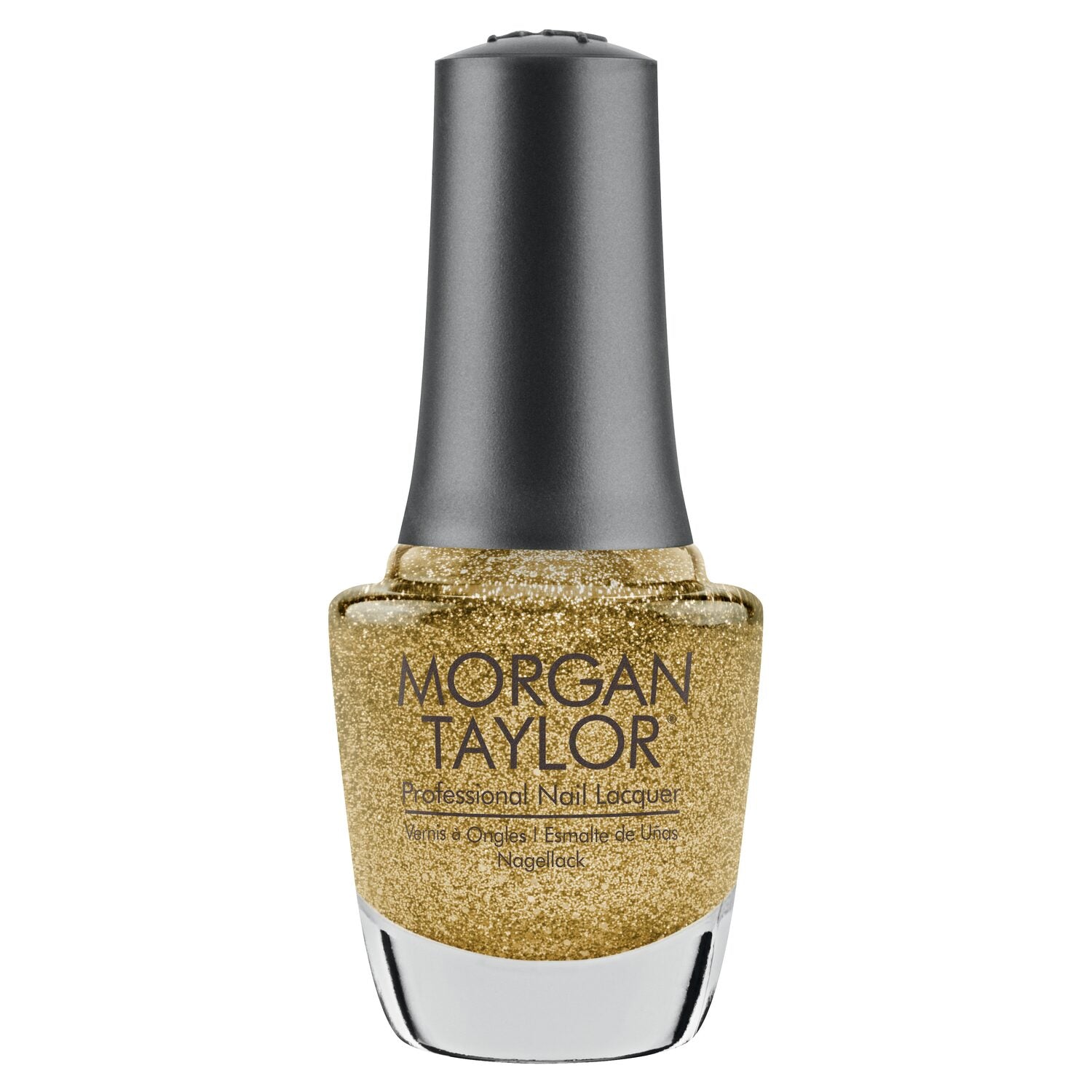 Morgan Taylor Nail Lacquer Glitter & Gold, 0.5 oz