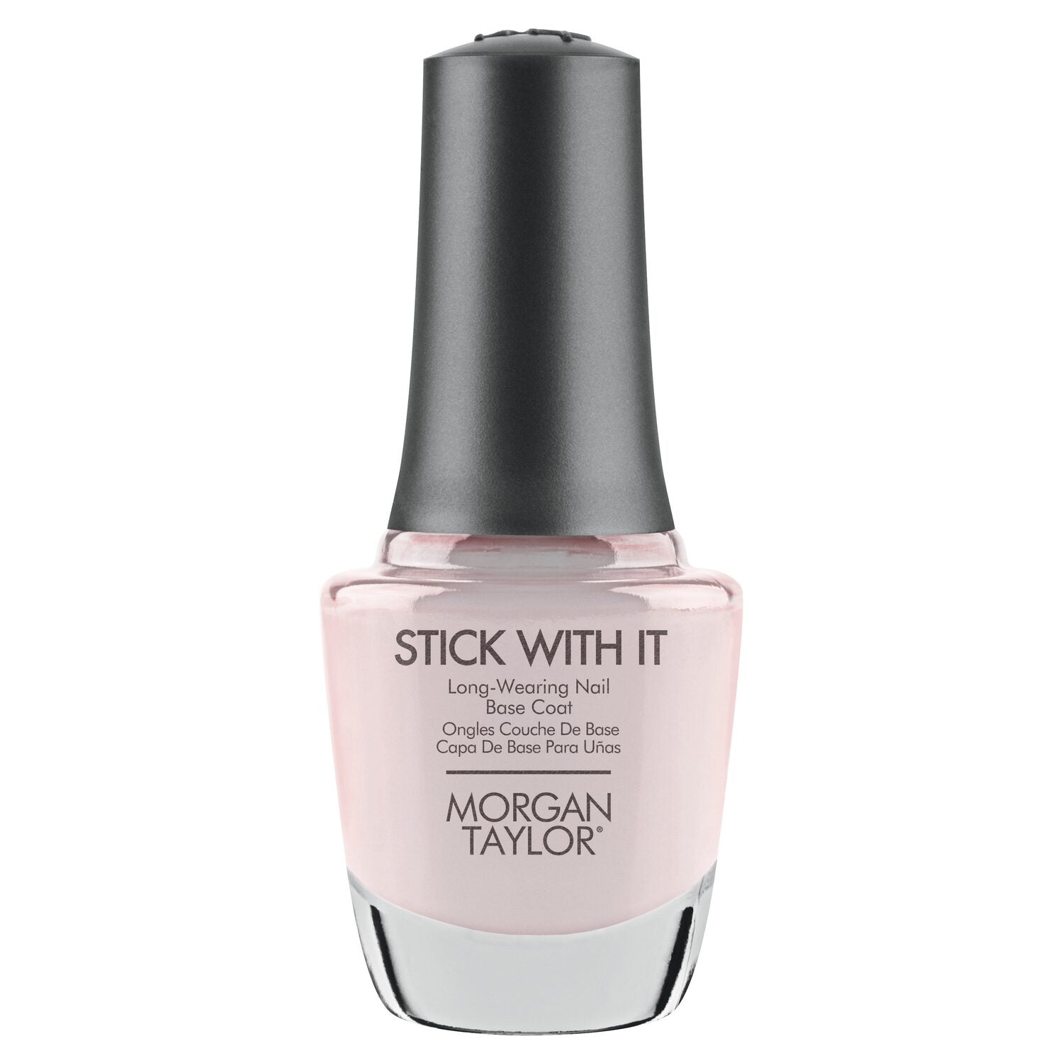 Morgan Taylor Stick With It Long Wear Base Coat, 0.5 oz