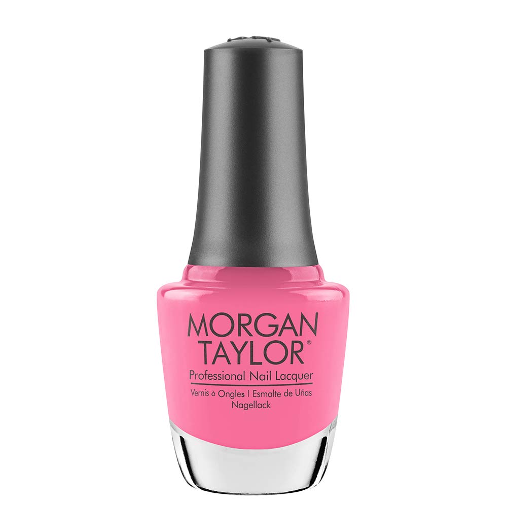 Morgan Taylor Nail Lacquer Make You Blink Pink, 0.5 oz