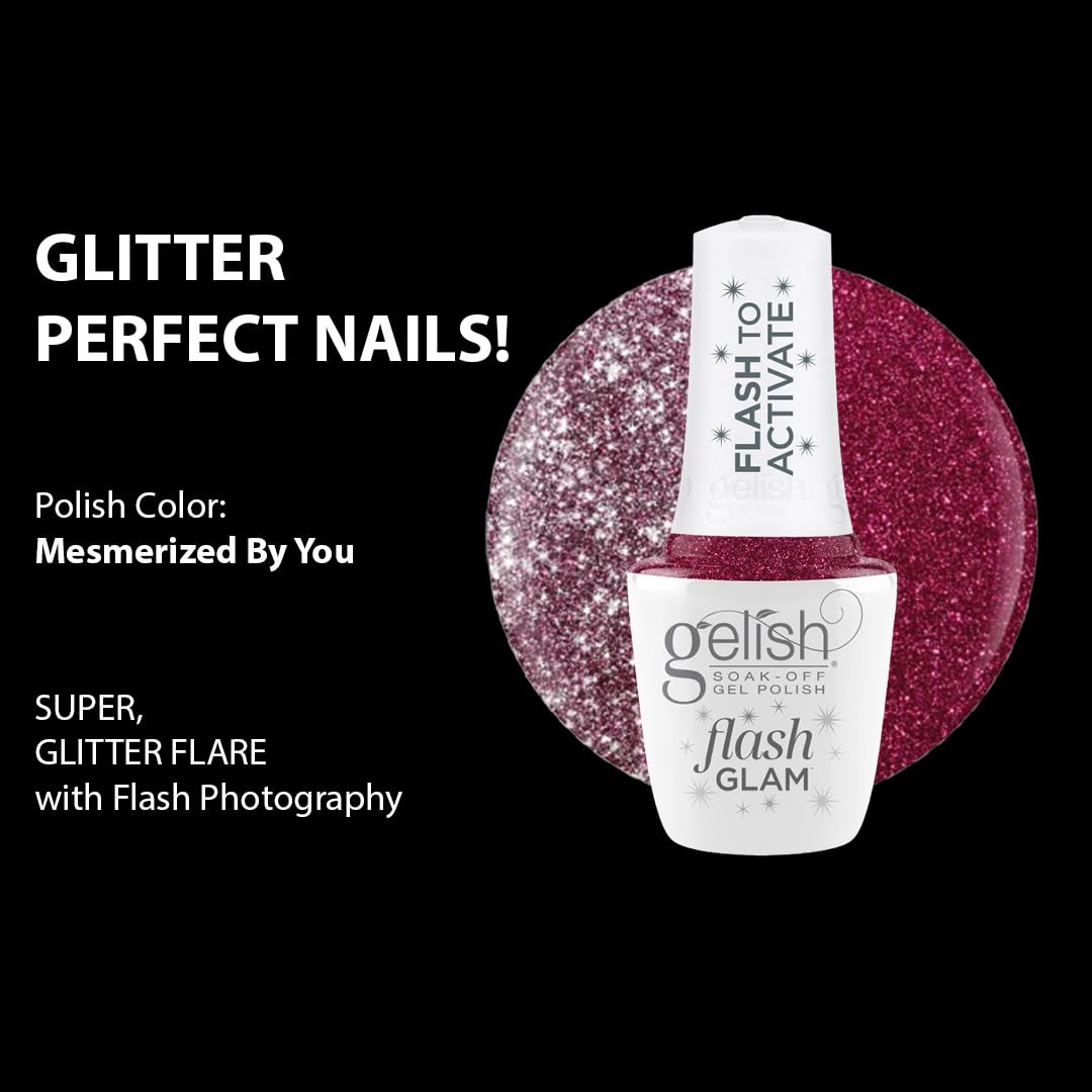 Gelish Flash Glam Mesmerized By You, 0.5 oz