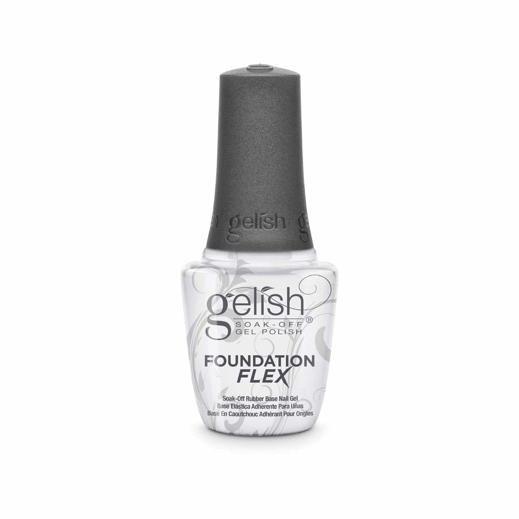 Gelish Foundation Flex Rubber Base Clear, 0.5 oz