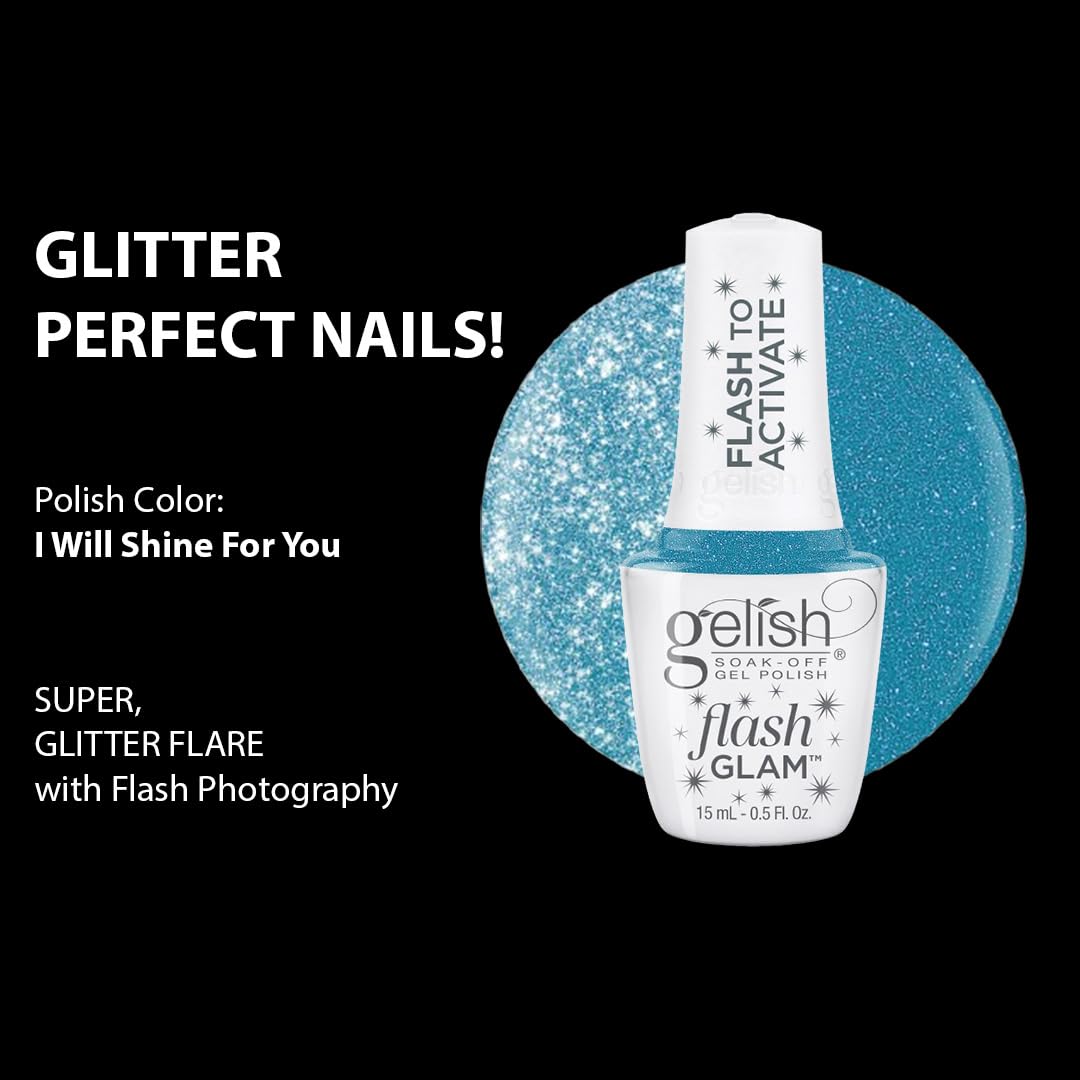 Gelish Flash Glam I'll Shine For You, 0.5 oz
