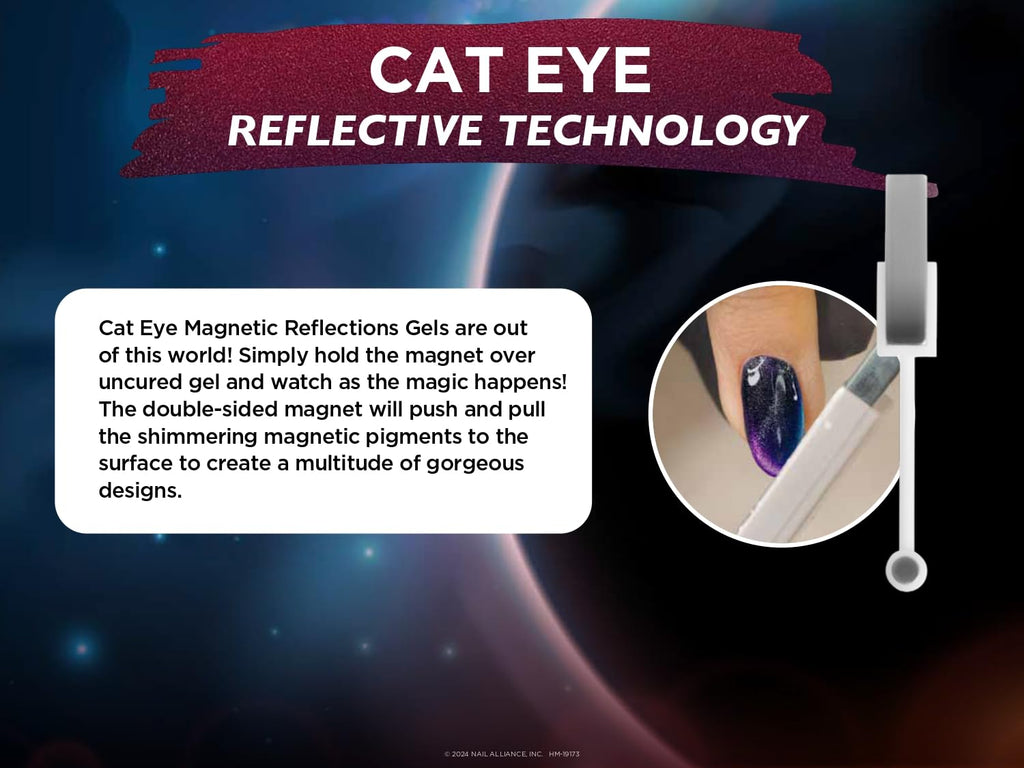 Gelish Magnetic Reflections Let's Glow Girls, 0.5 oz
