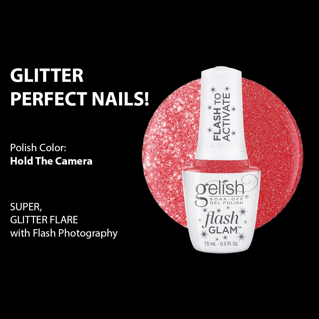 Gelish Flash Glam Hold The Camera, 0.5 oz