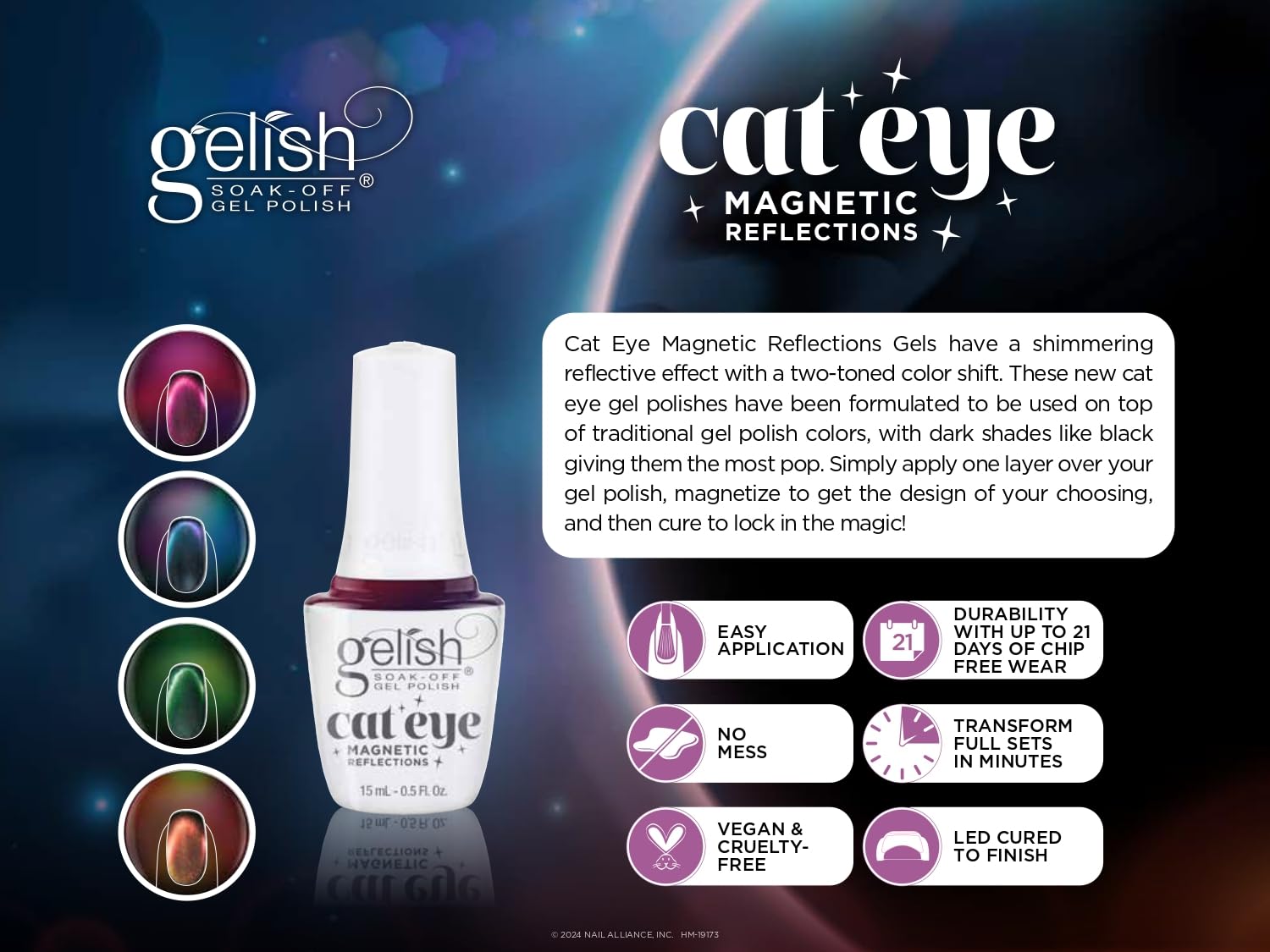Gelish Magnetic Reflections Can You Candle It?, 0.5 oz
