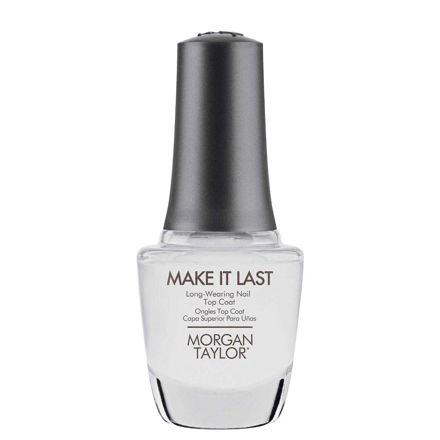 Morgan Taylor Make It Last Long Wear Top Coat, 0.5 oz.