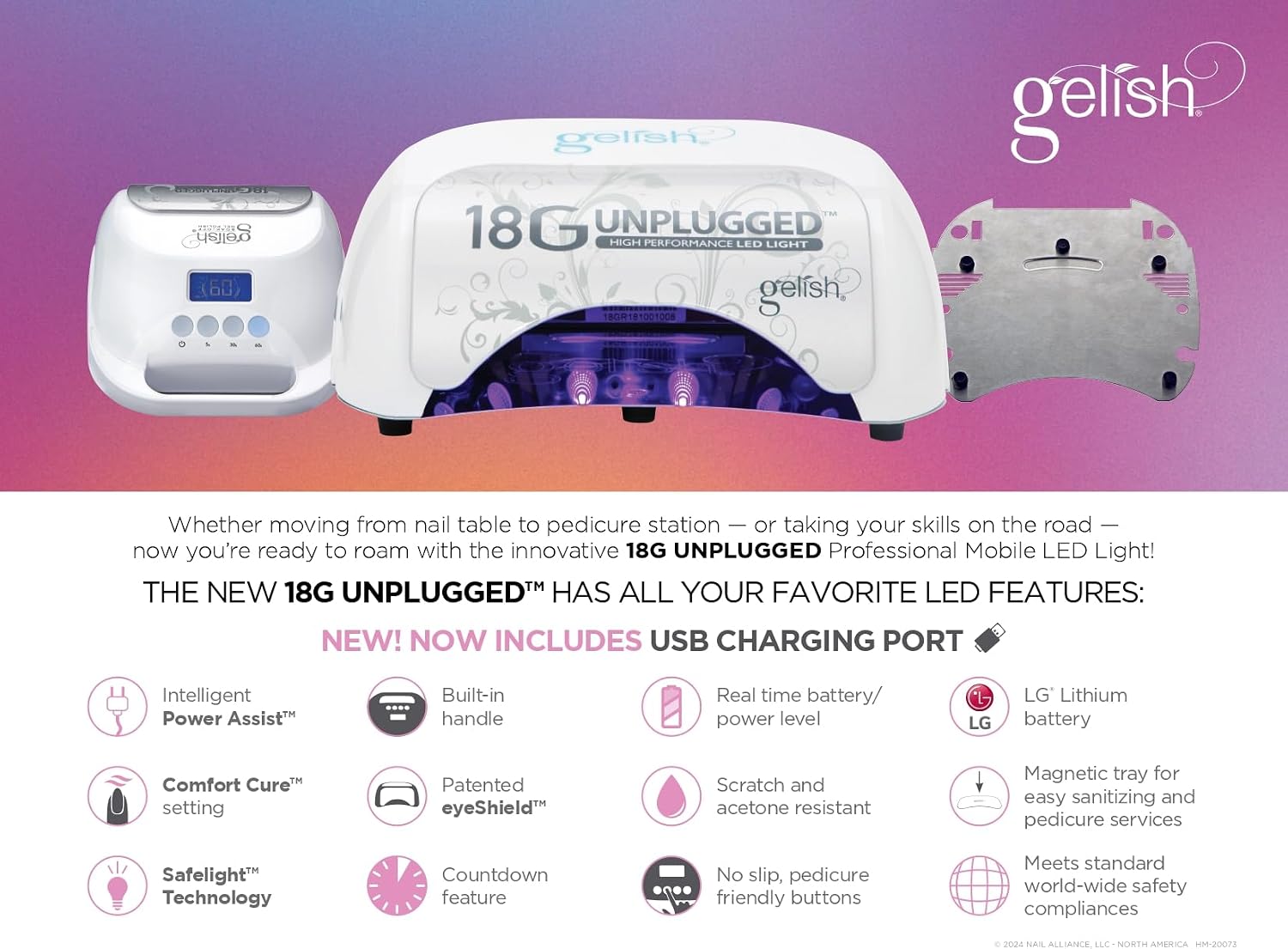 Gelish 18G Unplugged LED Light