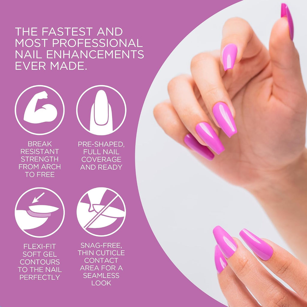 Gelish Soft Gel™ Tips - Medium Square 640CT