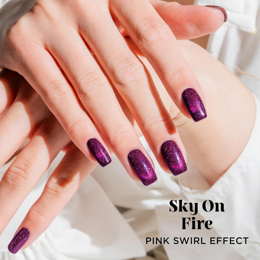 Gelish Magnetic Aurora Sky On Fire, 0.5 oz
