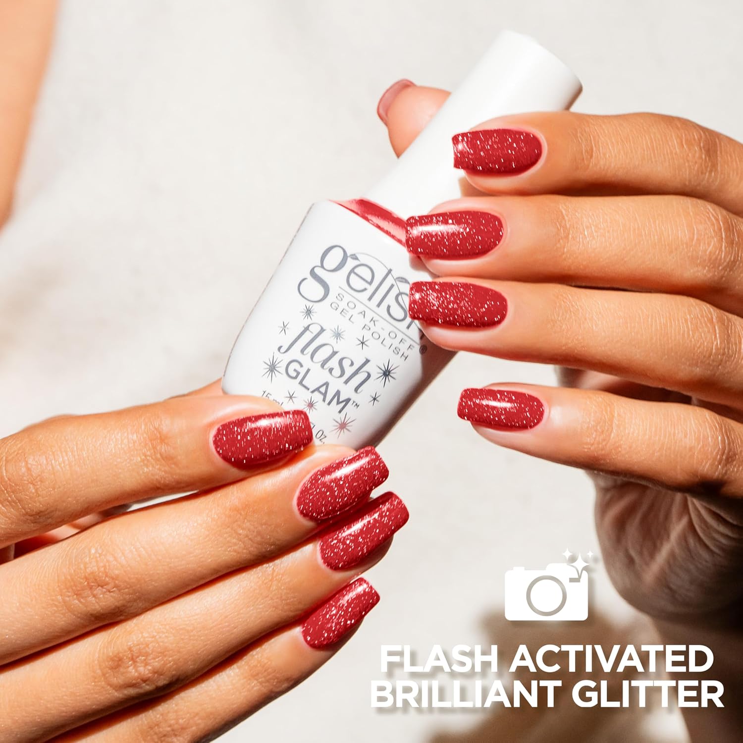 Gelish Flash Glam Hold The Camera, 0.5 oz