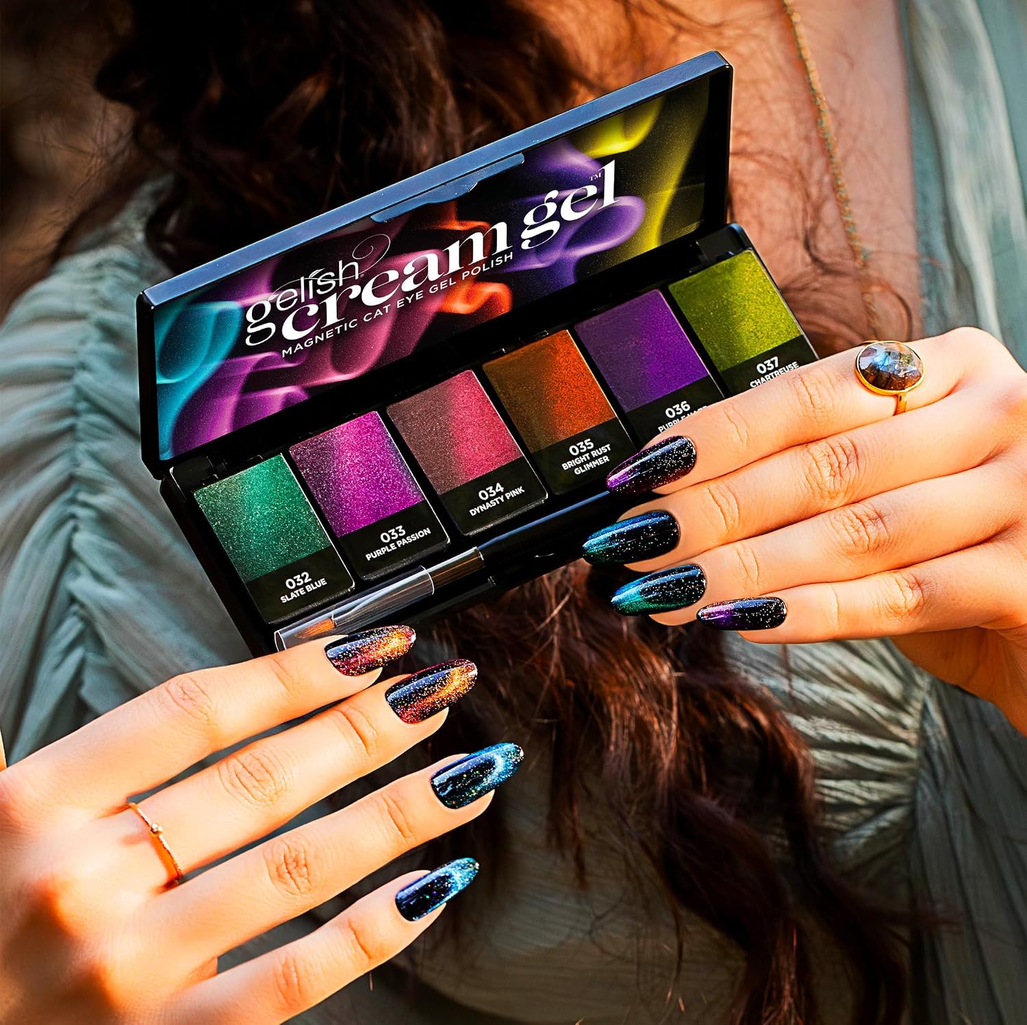 Gelish Cream Gel Magnetic Madness, 6PC