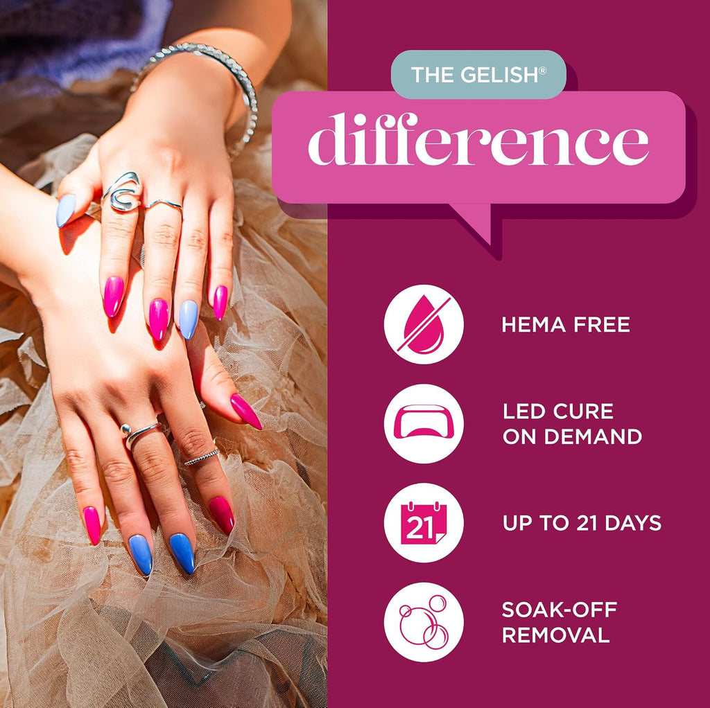 Gelish Cream Gel Elegant Beauty, 6PC