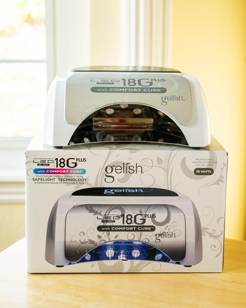 Gelish 18G+ LED Light With Comfort Cure