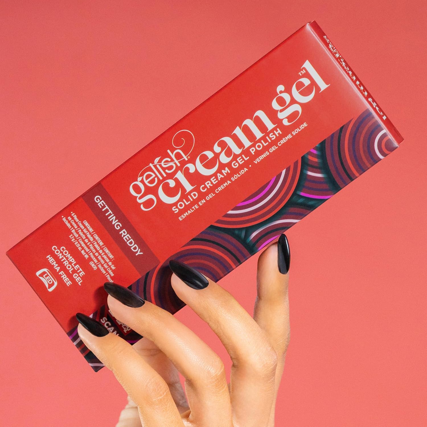 Gelish Cream Gel Getting Reddy, 6PC