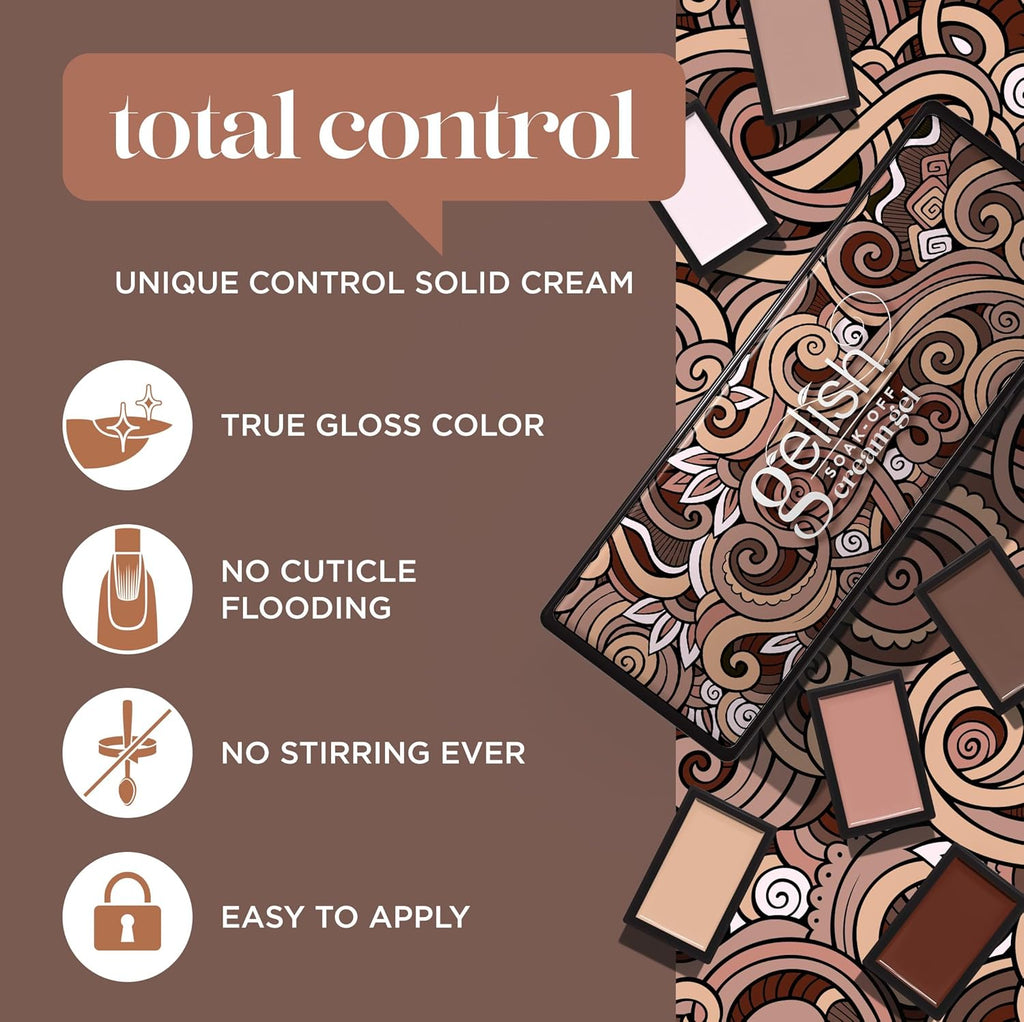 Gelish Cream Gel Neutrally Nude, 6PC