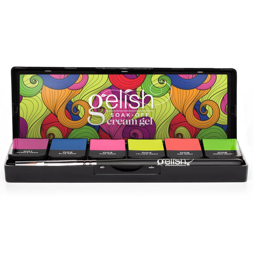 Gelish Cream Gel Neon & On & On, 6PC