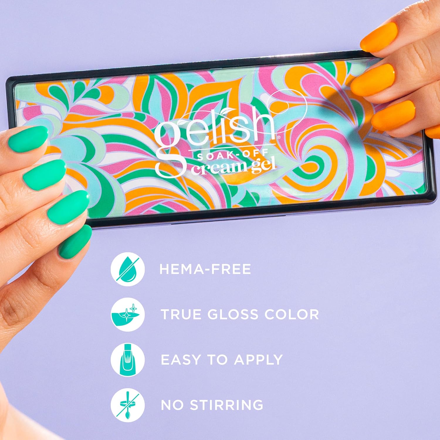 Gelish Cream Gel Pretty Pastels, 6PC