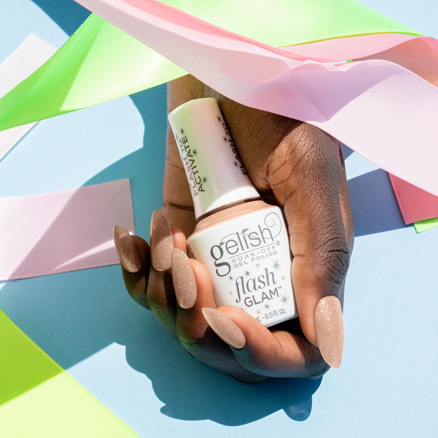 Gelish Flash Glam Bright Up My Alley, 0.5 oz