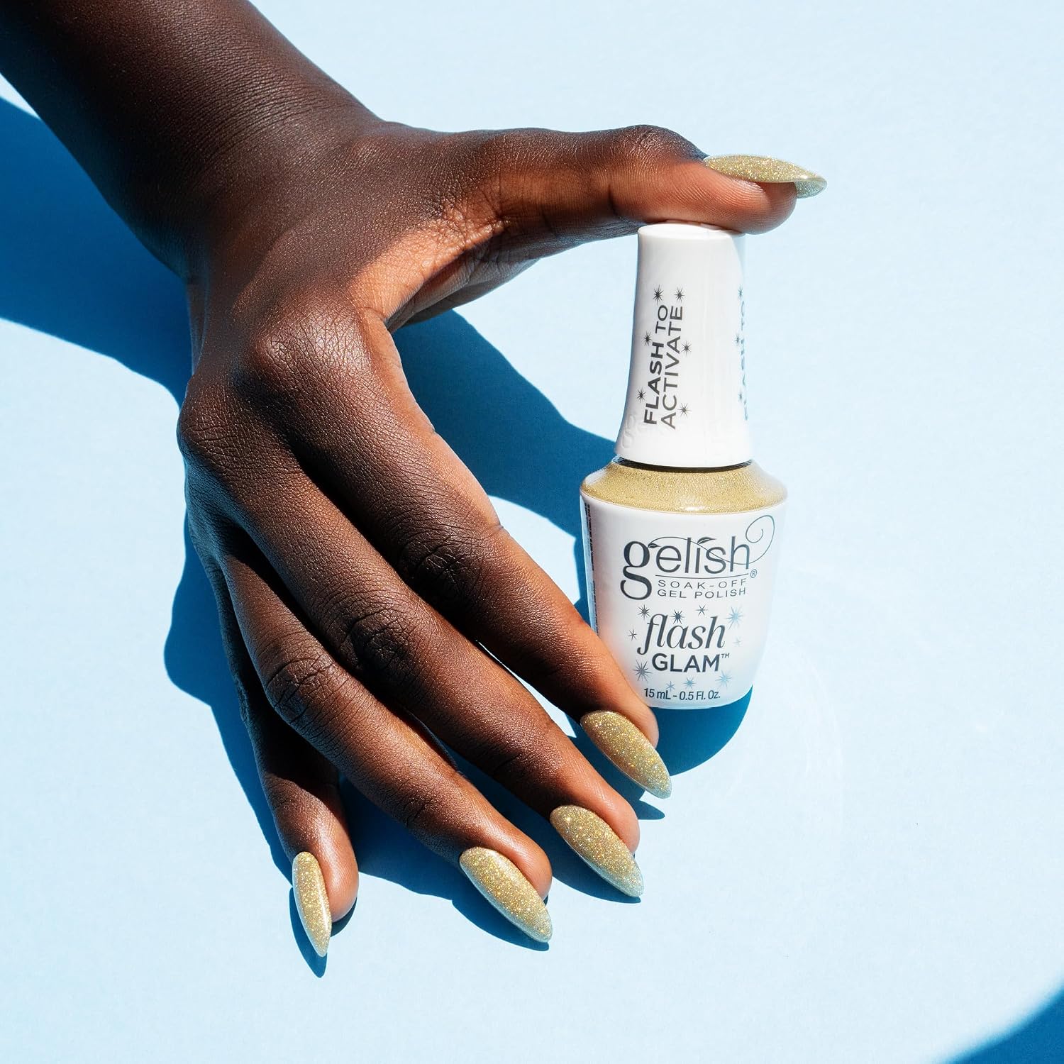 Gelish Flash Glam Star Quality, 0.5 oz
