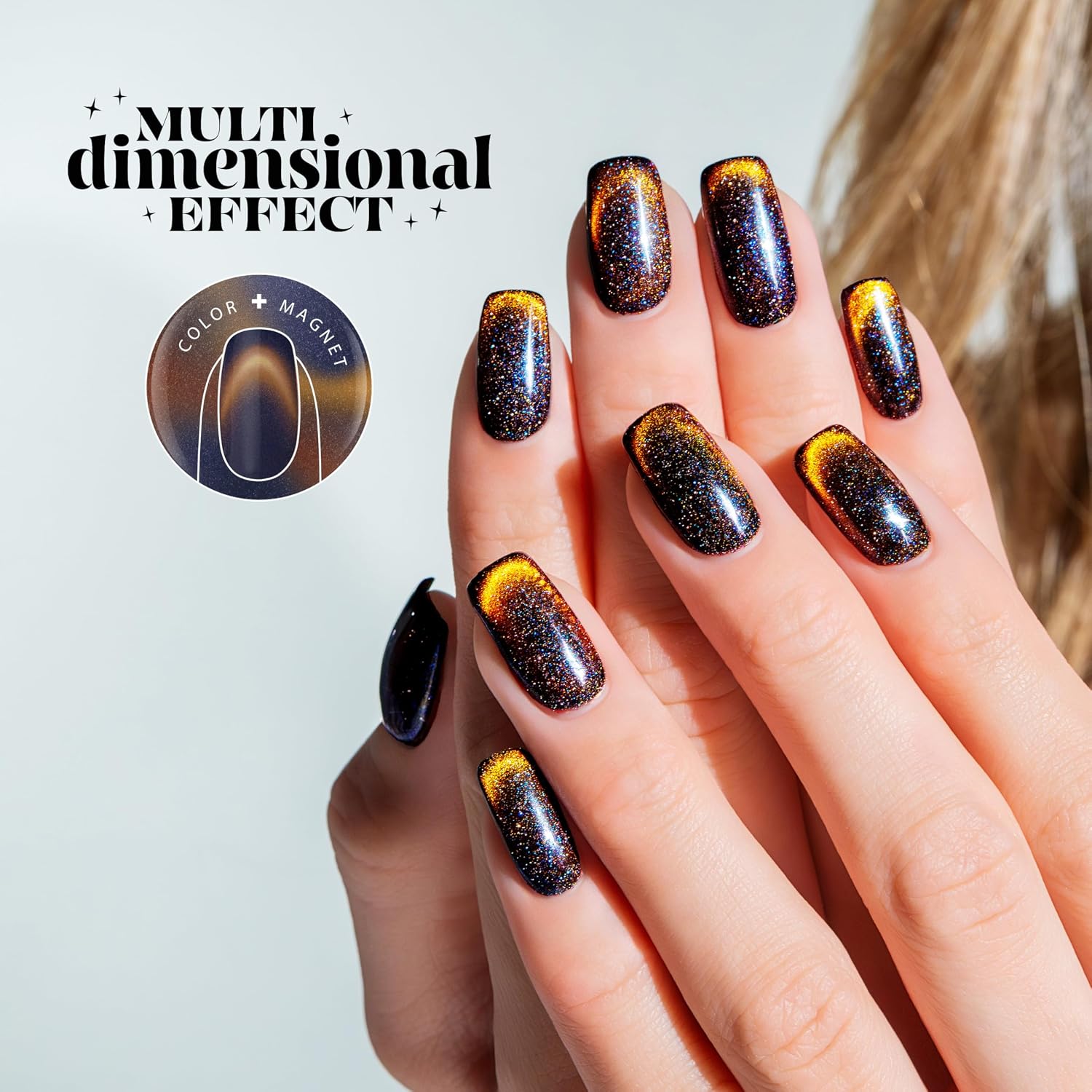 Gelish Magnetic Aurora Sky On Fire, 0.5 oz